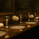 Grace_Professional_Hospitality_Tabletop_Lamp_Handcrafted_LED_bathroom ladies room men's rooms' lighting 