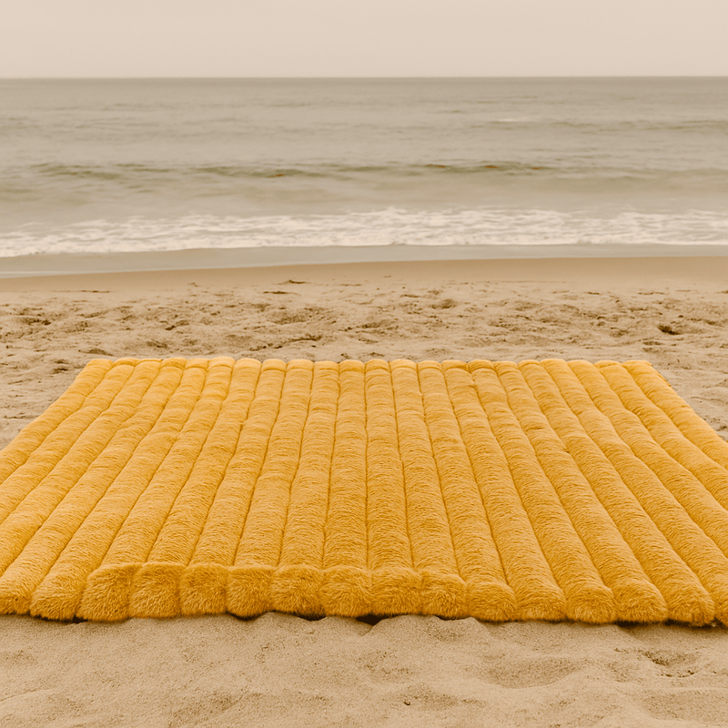 onepreevay_beige-ribbed-faux-rabbit-velvet-blanket-twin-or-queen beach