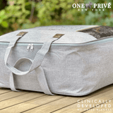 World's First Weighted Faux Rabbit Fur Blanket | Botero Collection | 20lbs Queen | Elegant Black