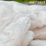 World's First Weighted Double Sided Faux Rabbit Fur Blanket | Botero Collection | Queen (60x80) 20 lbs