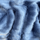 "Indulge in timeless luxury with One Preevay's Breakfast at Tiffany's Inspired Sable Faux Fur Throw. Ultra-soft, 950gsm, midnight blue, 50x60". Tribute to Audrey Hepburn's iconic style, hypoallergenic, durable and beautiful.....