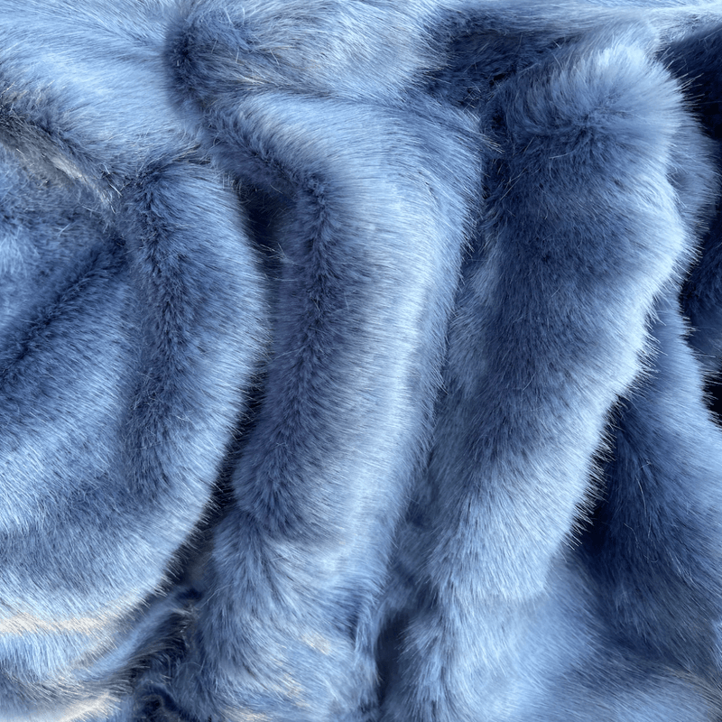 "Indulge in timeless luxury with One Preevay's Breakfast at Tiffany's Inspired Sable Faux Fur Throw. Ultra-soft, 950gsm, midnight blue, 50x60". Tribute to Audrey Hepburn's iconic style, hypoallergenic, durable and beautiful.....